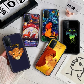 เคสโทรศัพท์มือถือแบบนิ่ม ลายการ์ตูนไลอ้อนคิง สําหรับ OPPO A73 A91 F15 A92 A72 A52 A93 A94 4G F5 A73 F7 F9 A7X F11 A9 F11 Pro