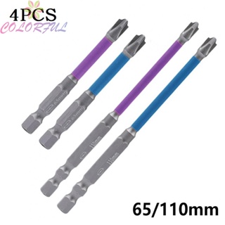 【COLORFUL】Cross Screwdriver Special Use For Socket Switch 4PC For Electrician FPH2