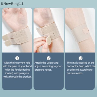 Unewking สายรัดข้อมือ 1 ชิ้น สําหรับ Tfcc Sprain Protection Ulnar Sided Wrist Pain For Yoga th