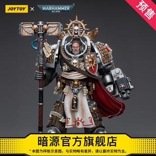 Joytoy โมเดลทหาร Warhammer 40K Gray Knight Master Voldos 1: 18 ขยับได้ แฮนด์เมด