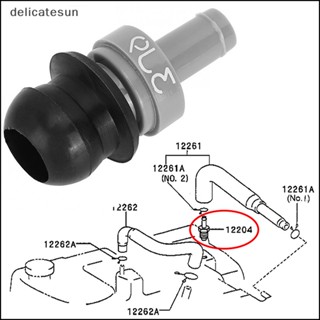 Delicatesun วาล์วซีลช่องระบายอากาศเครื่องยนต์รถยนต์ PCV 12204-15050 90480-18001 2 ชิ้น ต่อชุด