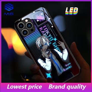 Mg เคสโทรศัพท์มือถือ LED สีดํา สําหรับ Samsung S23ULTRA S23Plus S21Plus S22Plus S22ULTRA S20PLUS A53 A73 A12 A14 A72 A71 A52 A51 NOTE10Plus NOTE20ultra