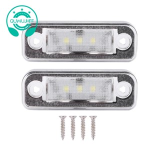 หลอดไฟ LED ติดป้ายทะเบียนรถยนต์ สําหรับ Benz Mercedes W203 5D W211 R171 W219