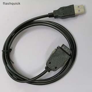 Flashquick สายชาร์จ USB ซิงค์ข้อมูล MP3 MP4 สําหรับเครื่องเล่น MP3 MP4 Samsung K3 K5 P3 P2 S3 S5 T10 T9