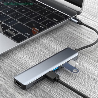 Seaf&gt; อะแดปเตอร์ฮับ USB C พร้อมมอนิเตอร์ 4K