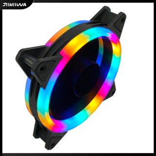 Jl- พัดลมระบายความร้อน ฮีทซิงค์หม้อน้ํา 120 มม. 4pin Rgb Led สีฟ้า แดง ขาว