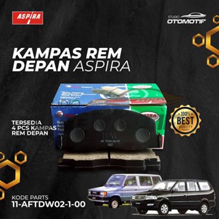 ผ้าเบรกหน้า KIJANG SUPER Capsule LGX TDW ของแท้ 02-1-00