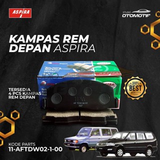 ผ้าเบรกหน้า KIJANG SUPER Capsule LGX TDW ของแท้ 02-1-00