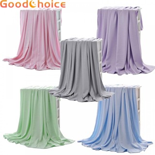 【Good】Blanket Bamboo Fiber Double Sided Comfortable Hot Sale Reliable Smooth【Ready Stock】