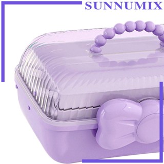 [Sunnimix] กล่องเก็บเครื่องประดับ จัดระเบียบผม แบบพกพา