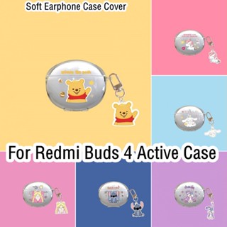 【พร้อมส่ง】เคสหูฟัง แบบนิ่ม ลายการ์ตูน สไตล์ฤดูร้อน สําหรับ Redmi Buds 4 Redmi Buds 4