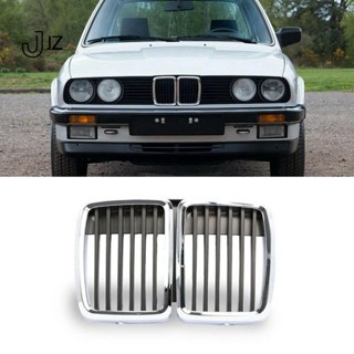 กระจังหน้ารถยนต์ สีดํา สําหรับ BMW E30 M3 3 Serie 1982-1991