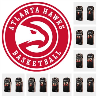 2022-2023 Atlanta Hawks เสื้อสเวตเตอร์ของเสื้อบาสเก็ตบอล NBA Jersey