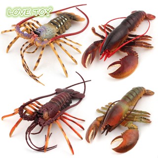 โมเดลฟิกเกอร์ Nkodok Australian Lobster Boston Lobster เหมาะกับของขวัญ ของเล่นสําหรับเด็ก