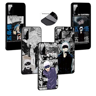 เคสโทรศัพท์มือถือแบบนิ่ม ลายอะนิเมะ Jujutsu Kaisen Gojo Satoru LFW23 สําหรับ Samsung Galaxy A31 A41 A42 A51 A52 A71 A72 A81 A82 A91