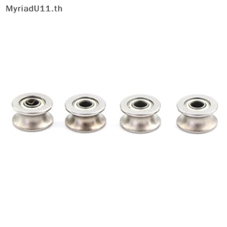 Myriadu ตลับลูกปืนเม็ดกลมร่องตัว U 624UU HCS ขนาด 4*13*7 มม. 4 ชิ้น