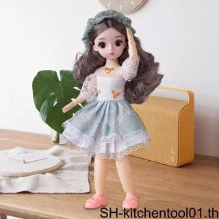 (CD) ตุ๊กตา BJD 1/6 พร้อมเสื้อผ้า รองเท้าแต่งหน้า สําหรับเด็ก