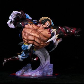 [Spot] One piece POP max bouncing four-gear road flying scene statue model decoration boxed hand-held Wholesale