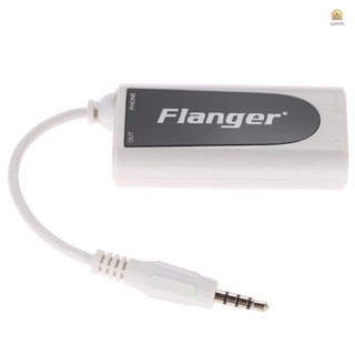 Ving)flanger FC-21 อะแดปเตอร์แปลงเชื่อมต่อกีตาร์ไฟฟ้า เบส โทรศัพท์มือถือ แท็บเล็ต พร้อมปลั๊กเสียง 3.5 มม. สําหรับ iPhone iPad Android สมาร์ทโฟน แท็บเล็ต