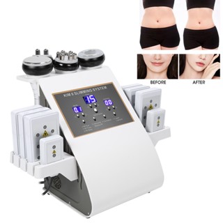 Watching You เครื่องสลายไขมันมัลติฟังก์ชั่น 6 in 1 เครื่องกำจัดเซลลูไลท์ RF Body Slimming Machine 110‑240V