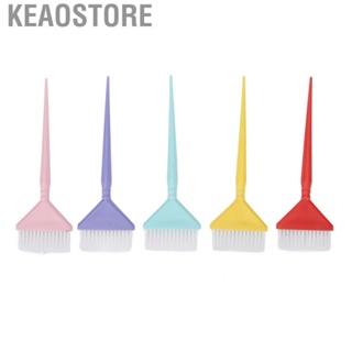 Keaostore Color Brush Frosted Handle Simple Distribution Coloring Ergonomic for Hairdressers Salon