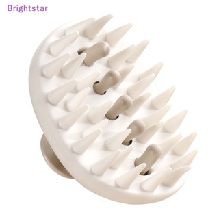 Brightstar 2 In 1 แปรงหวีผม นวดหนังศีรษะ สปา อาบน้ํา นวดตัว