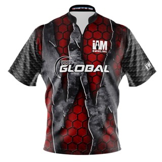 เสื้อโปโล 3D 900 Global DS Bowling Jersey 1526-9G สําหรับผู้ชาย