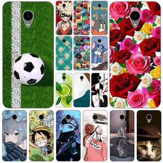 เคสโทรศัพท์มือถือ ซิลิโคนนิ่ม ลายการ์ตูนฟุตบอลน่ารัก สําหรับ Meizu M3 Mini M3S Mini M3 Note