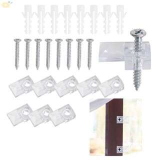 【VARSTR】Mirror Holder Clip 10 Pcs Convenient Reliable Material Durable And Practical