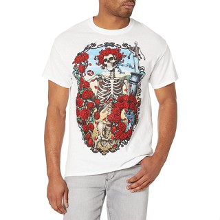 เสื้อยืด ลายครบรอบ Undertale Grateful Dead 30 ปี สีขาว สีฟ้า