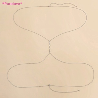 Purelove&gt; สายโซ่คล้องเอว หน้าท้อง สไตล์โบฮีเมียน แฟชั่นฤดูร้อน สําหรับผู้หญิง