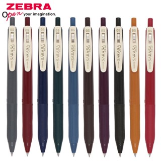 Zebra SARASA ปากกาเจล JJ15 ความเร็ว 0.5 มม. ไม่รั่วซึม เครื่องเขียน สไตล์ญี่ปุ่นเรโทร สําหรับนักเรียน สํานักงาน สอบ 1 5 ชิ้น