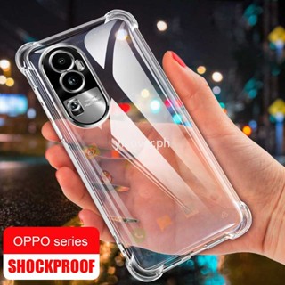 เคสโทรศัพท์ซิลิโคน TPU นิ่ม แบบใส กันกระแทก สําหรับ OPPO Reno 10 Pro Plus 9 Pro Pro+ 8T 8Z 7Z 6Z 5Z 8 7 6 5 4 4Z 3 2 Pro Plus Lite SE 5G 4G 2Z 2F 10X Zoom