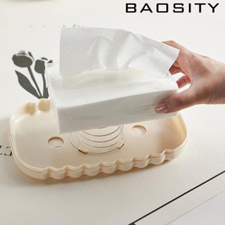 [Baosity] กล่องกระดาษทิชชู่ แบบสปริงในตัว สําหรับบ้าน โรงแรม