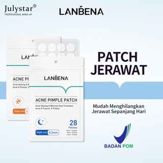 JULYSTAR Lanbena Pimple Patch Acne Pimple Patch Acne Remover Pimple Marks Acne Treatment ใช้กลางวัน ใช้กลางคืน