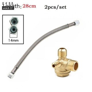 ⭐24H SHIPING ⭐Air Compressor Tube 10*14*16mm Brass Gold Silver Stainless Steel Brand New