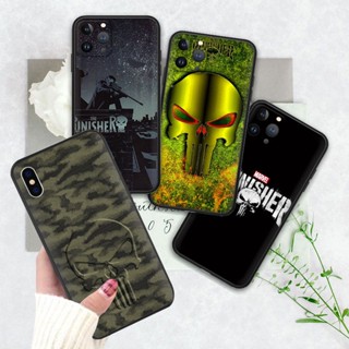 เคสโทรศัพท์มือถือ ซิลิโคนนุ่ม ลาย Punisher สําหรับ Huawei P10 Lite P20 Lite 2018 P20 Lite 2019 P20 Pro P30 Lite P30 Pro 4Y44