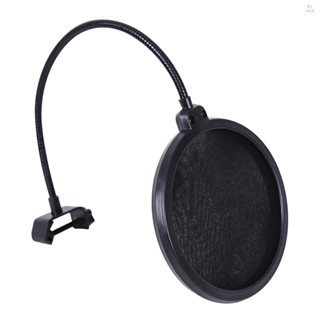 ตัวกรองเสียงไมโครโฟน แบบหมุนได้ สองชั้น แบบเปลี่ยน สําหรับ Blue Yeti