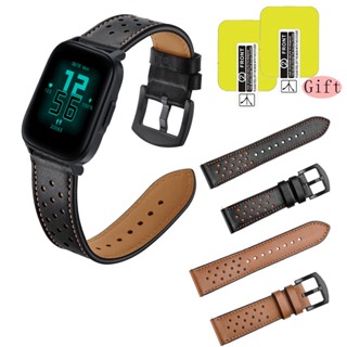 สายนาฬิกาข้อมือ หนังวัวแท้ แบบเปลี่ยน สําหรับ AUKEY SW-1S Smart Watch Band AUKEY SW-1