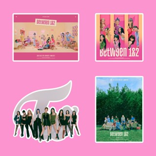 สติกเกอร์อัลบั้มรูปภาพ TWICE The Feels Photo BETWEEN 1&amp;2 สําหรับตกแต่งแล็ปท็อป โทรศัพท์มือถือ กระเป๋าเดินทาง DIY 82-96 ชิ้น ต่อชุด