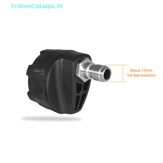 Trillioncatalpa หัวฉีด 6 in 1 ปรับได้ เชื่อมต่อเร็ว สําหรับอะแดปเตอร์ตัวผู้ 1/4 นิ้ว TH