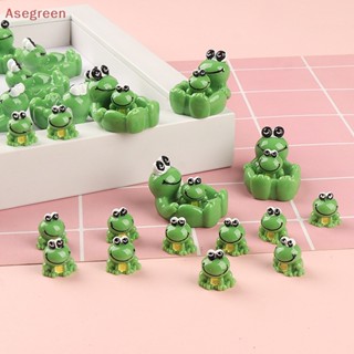 [Asegreen] พวงกุญแจ รูปกบ 3D แฮนด์เมด DIY สําหรับตกแต่งบ้านตุ๊กตา 2 ชุด