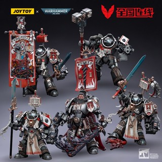 Joytoy โมเดลทหาร Warhammer 40K สีเทา ขยับได้ ขยับได้ 1/18