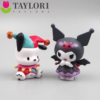 Taylor1 โมเดลฟิกเกอร์ การ์ตูนอนิเมะ Kuromi Halloween Pachacco Kuromi ของเล่นสําหรับเด็ก