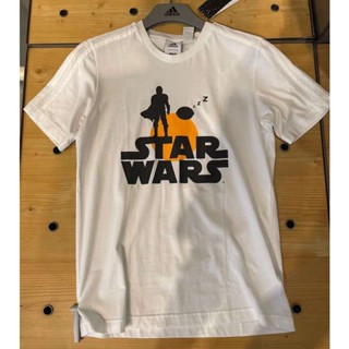 เสื้อยืดลําลอง แขนสั้น คอกลม ระบายอากาศ ลาย Star Wars สําหรับผู้ชาย GS6223