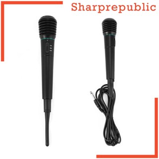[Sharprepublic] ชุดไมโครโฟนไร้สาย 2 in 1 ความไวแสงสูง สําหรับบ้าน งานแต่งงาน