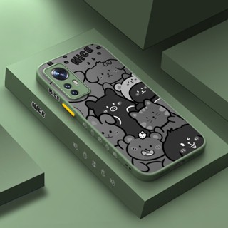 เคสโทรศัพท์มือถือ ซิลิโคนนิ่ม กันกระแทก แบบบาง ลายการ์ตูนสัตว์น่ารัก สําหรับ Xiaomi 12 Pro 5G 12 Lite