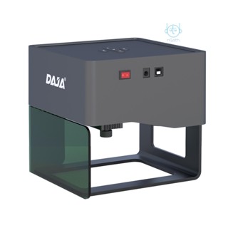 [mjia] Daja DJ6 เครื่องแกะสลักเลเซอร์ แบบพกพา DIY สําหรับเครื่องพิมพ์โลโก้ 80x80 มม. รองรับการเชื่อมต่อไร้สาย ไม้ เซรามิค ผ้าพันคอ