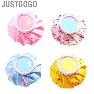 Justgogo Ice Bag Mini Cute Cartoon Floral Printed Cold Hot Use Pack for Home Summer