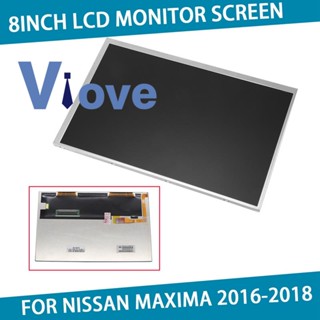 หน้าจอ LCD 8 นิ้ว อุปกรณ์เสริมนําทางวิทยุ สําหรับ Nissan Maxima 2016-2018 C080Vtn03.1 C080Vtn03